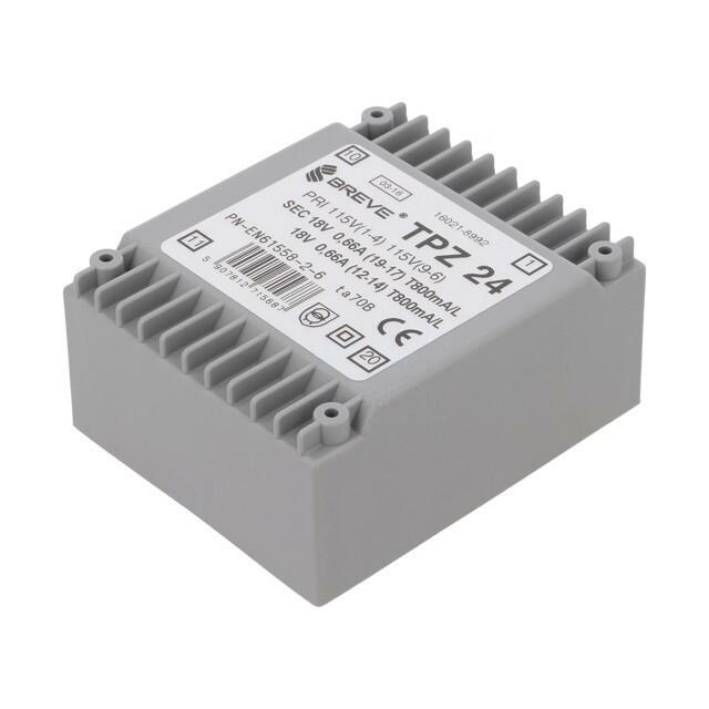 BREVE TUFVASSONS Transformer: mains; 24VA; 115VAC