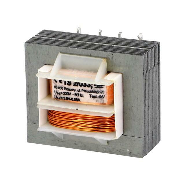 INDEL Transformer: mains; 2VA; 230VAC; 3