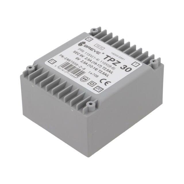 BREVE TUFVASSONS Transformer: mains; 30VA; 115VAC