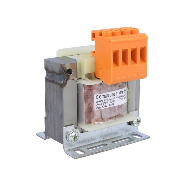 INDEL Transformer: mains; 30VA; 230VAC; 24V