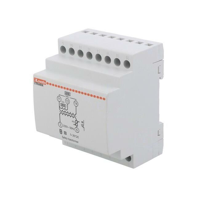 LOVATO ELECTRIC Transformer: mains; 40VA; 230VAC
