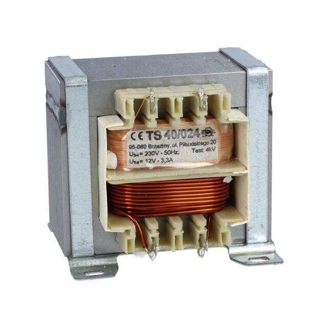 INDEL Transformer: mains; 40VA; 230VAC; 12V