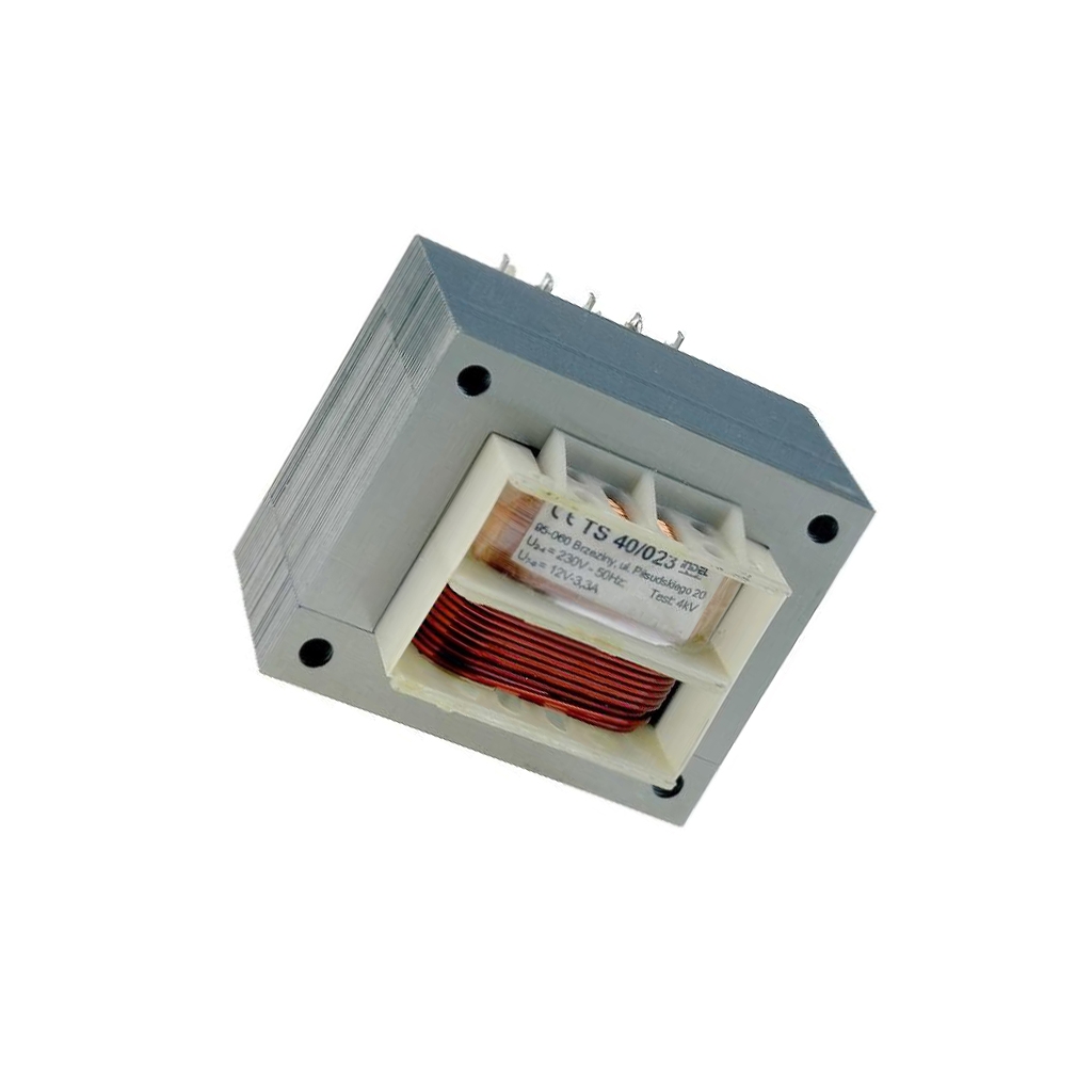 INDEL Transformer: mains; 40VA; 230VAC; 12V