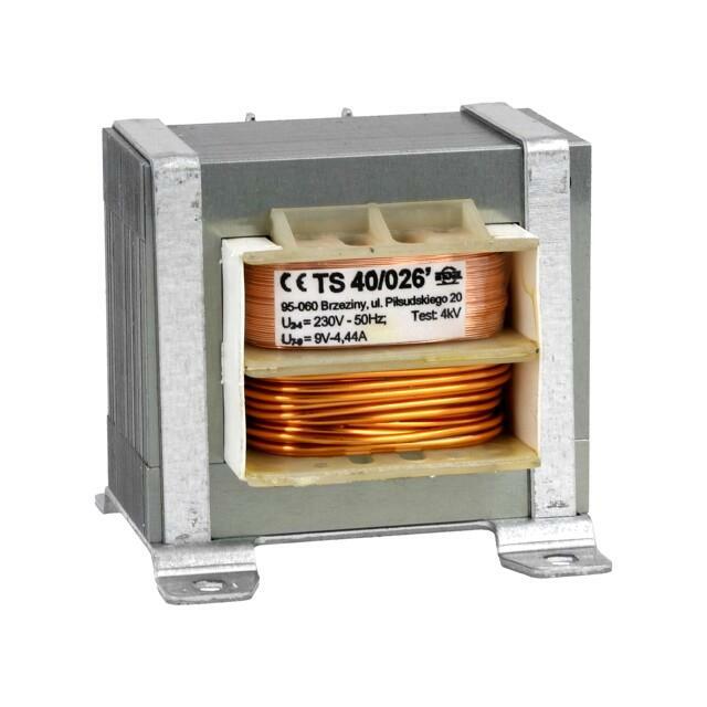 INDEL Transformer: mains; 40VA; 230VAC; 9V