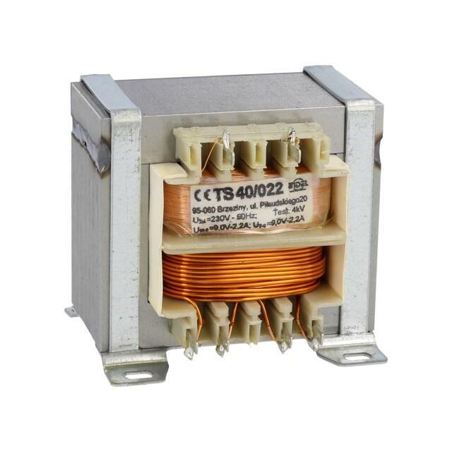 INDEL Transformer: mains; 40VA; 230VAC; 9V