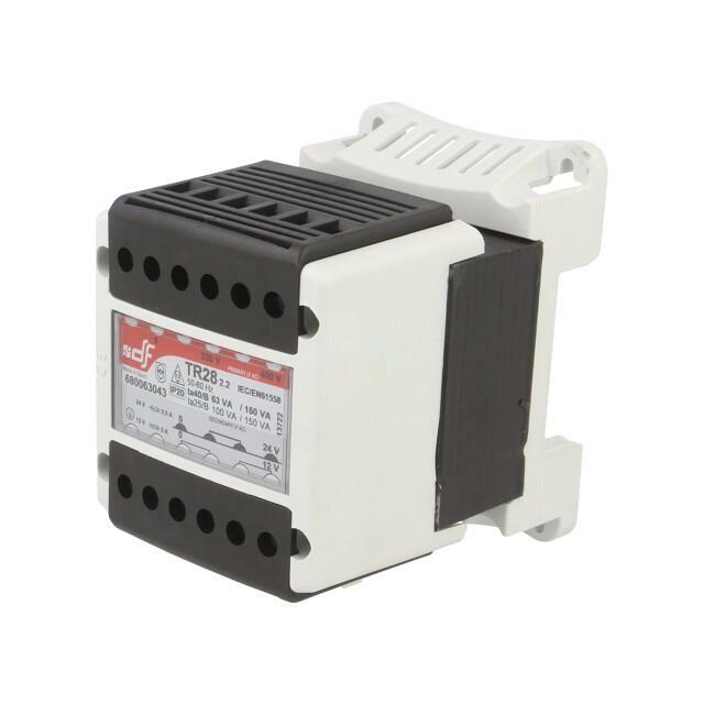DF ELECTRIC Transformer: mains; 63VA; 230VAC