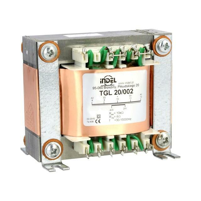 INDEL Transformer: speaker; 20VA; Sec.winding