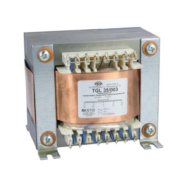 INDEL Transformer: speaker; 35VA; Sec.winding