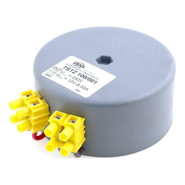 INDEL Transformer: toroidal; 100VA; 230VAC; 12V