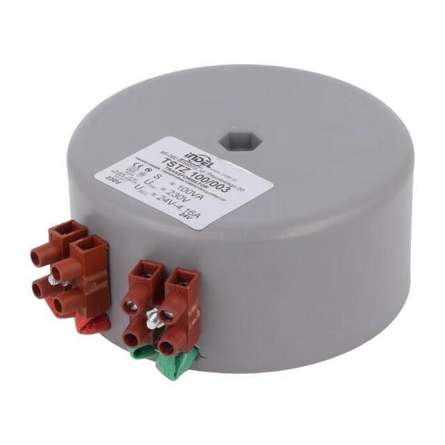 INDEL Transformer: toroidal; 100VA; 230VAC; 24V