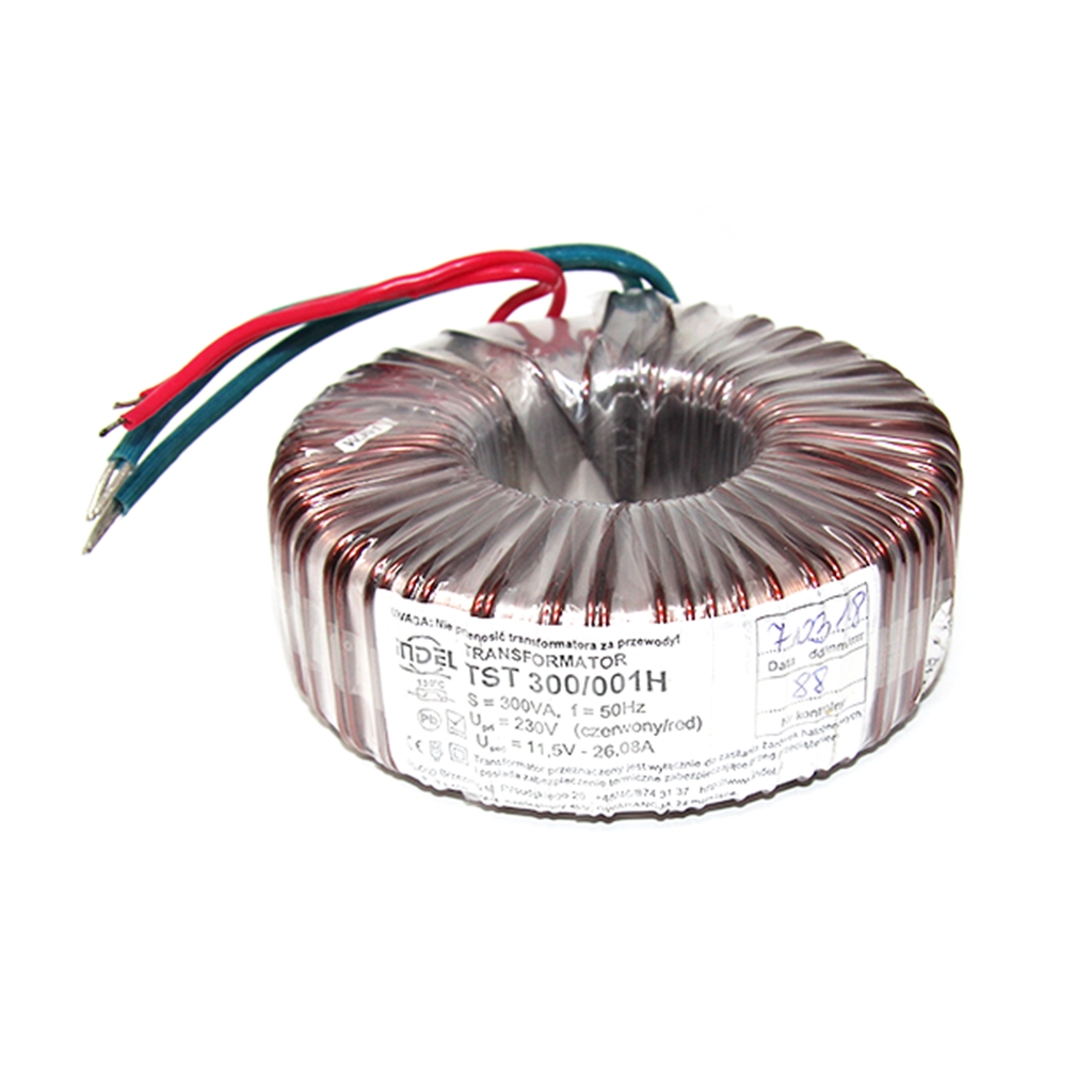 INDEL Transformer: toroidal; for halogen lamps