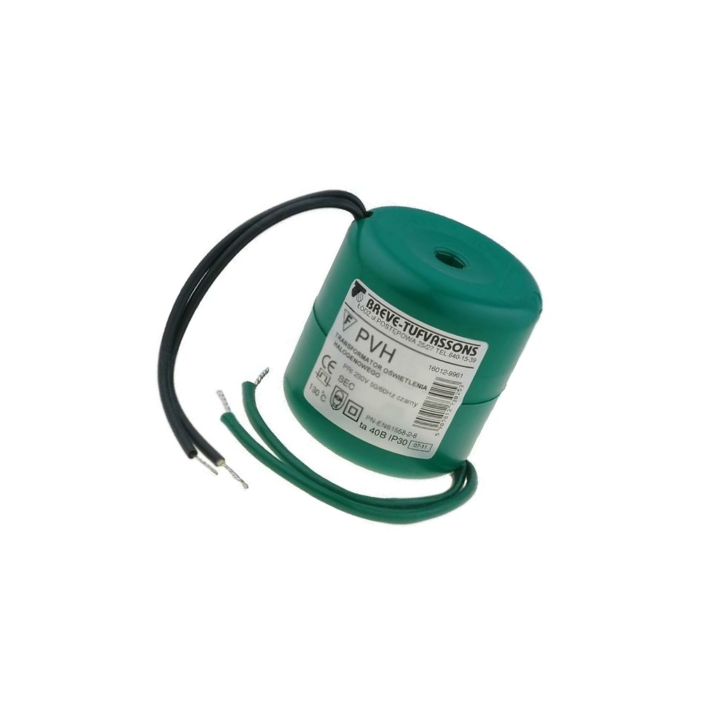 BREVE TUFVASSONS Transformer: toroidal; for halogen