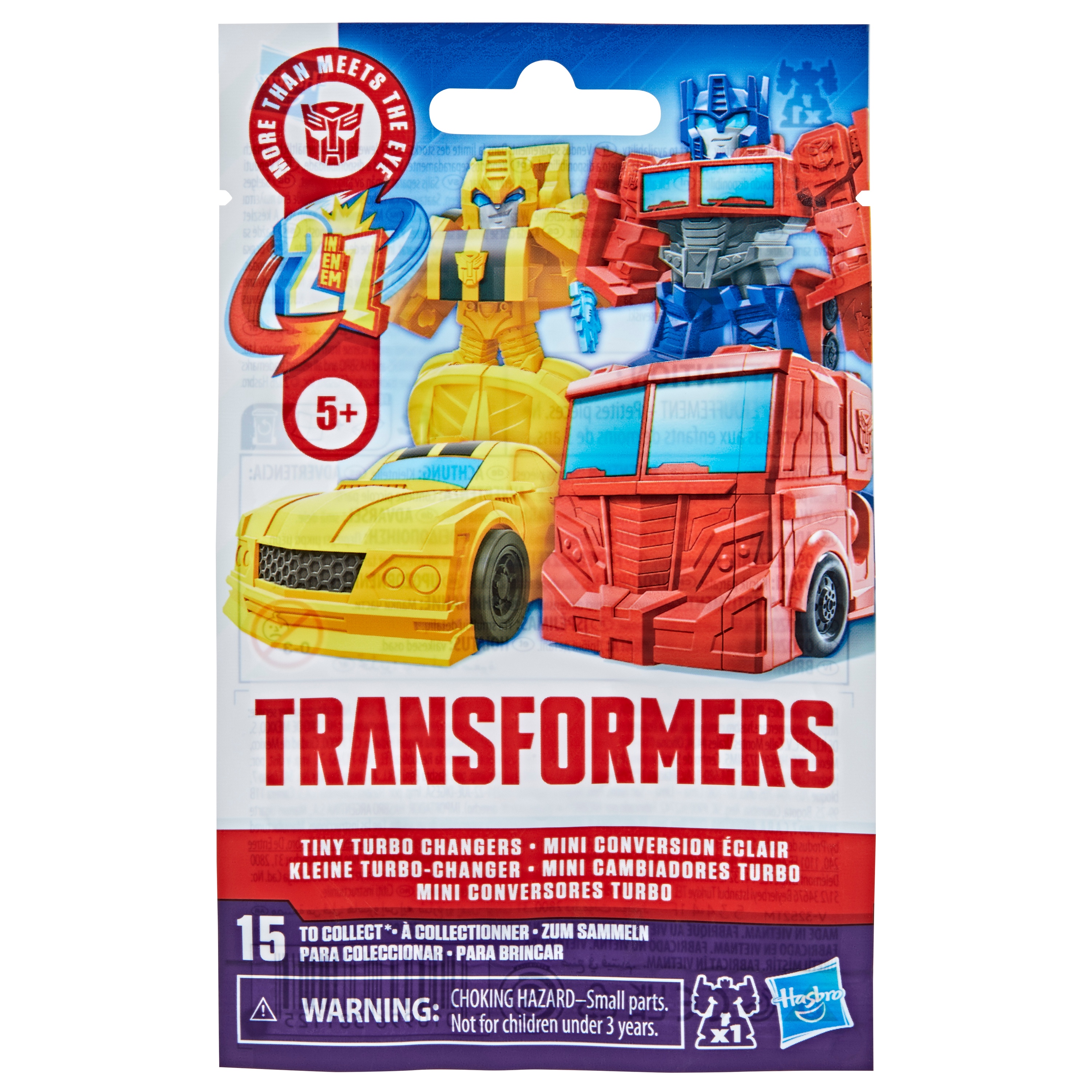 TRANSFORMERS Rotaļlieta slēgtā iepakojumā Core Tiny