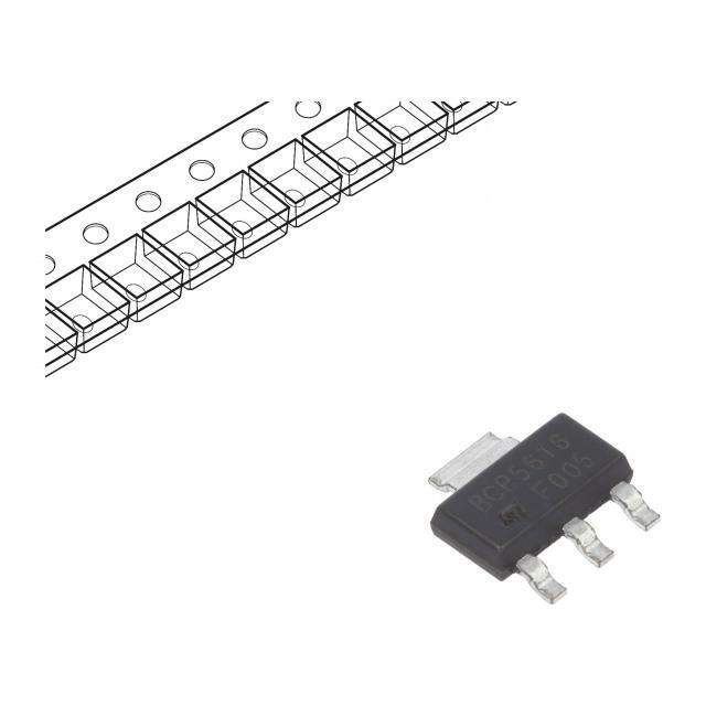 STMICROELECTRONICS Transistor: NPN; bipolar; 80V; 1A