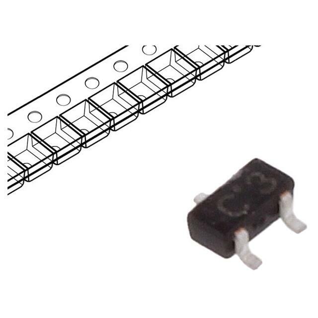 ONSEMI Transistor: NPN; bipolar; BRT; 50V