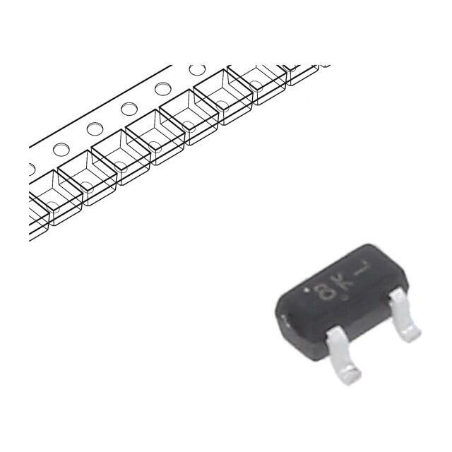 ONSEMI Transistor: NPN; bipolar; BRT; 50V