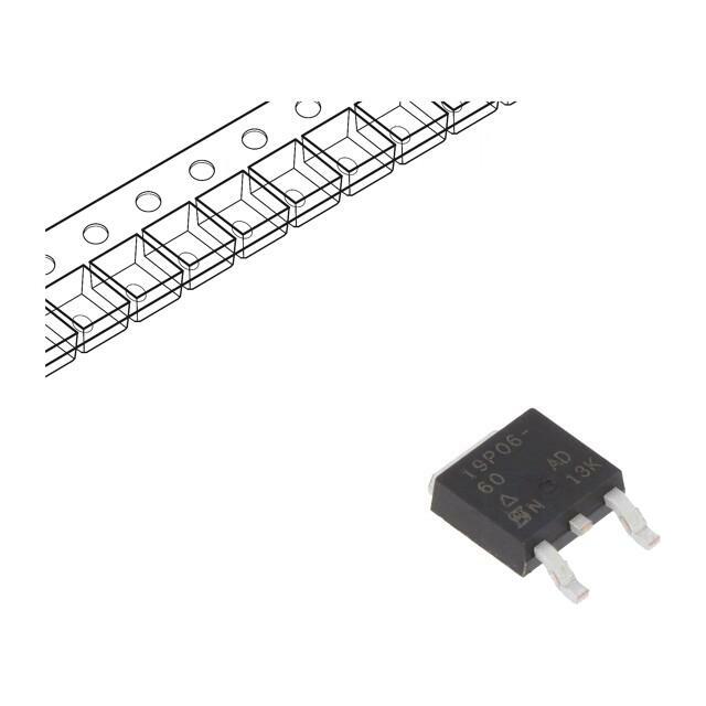 VISHAY Transistor: P-MOSFET; TrenchFET®; unipolar; -60V