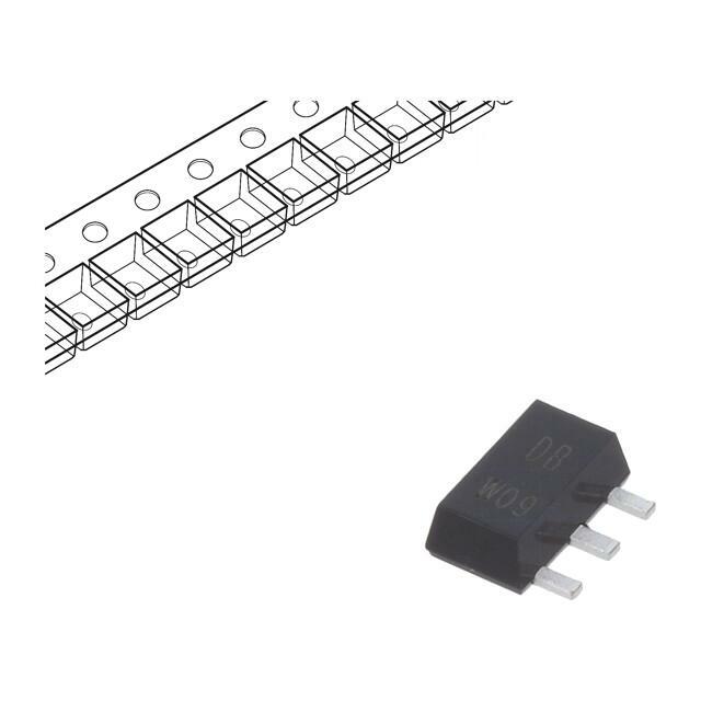 NEXPERIA Transistor: PNP; bipolar; 250V; 50mA