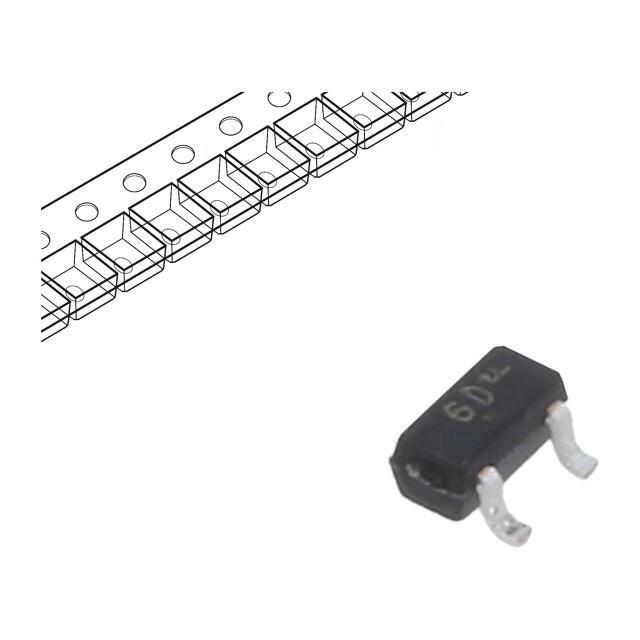ONSEMI Transistor: PNP; bipolar; BRT; 50V