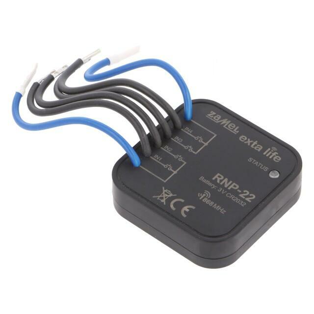 ZAMEL Transmitter; flush mount; 3VDC; IP20