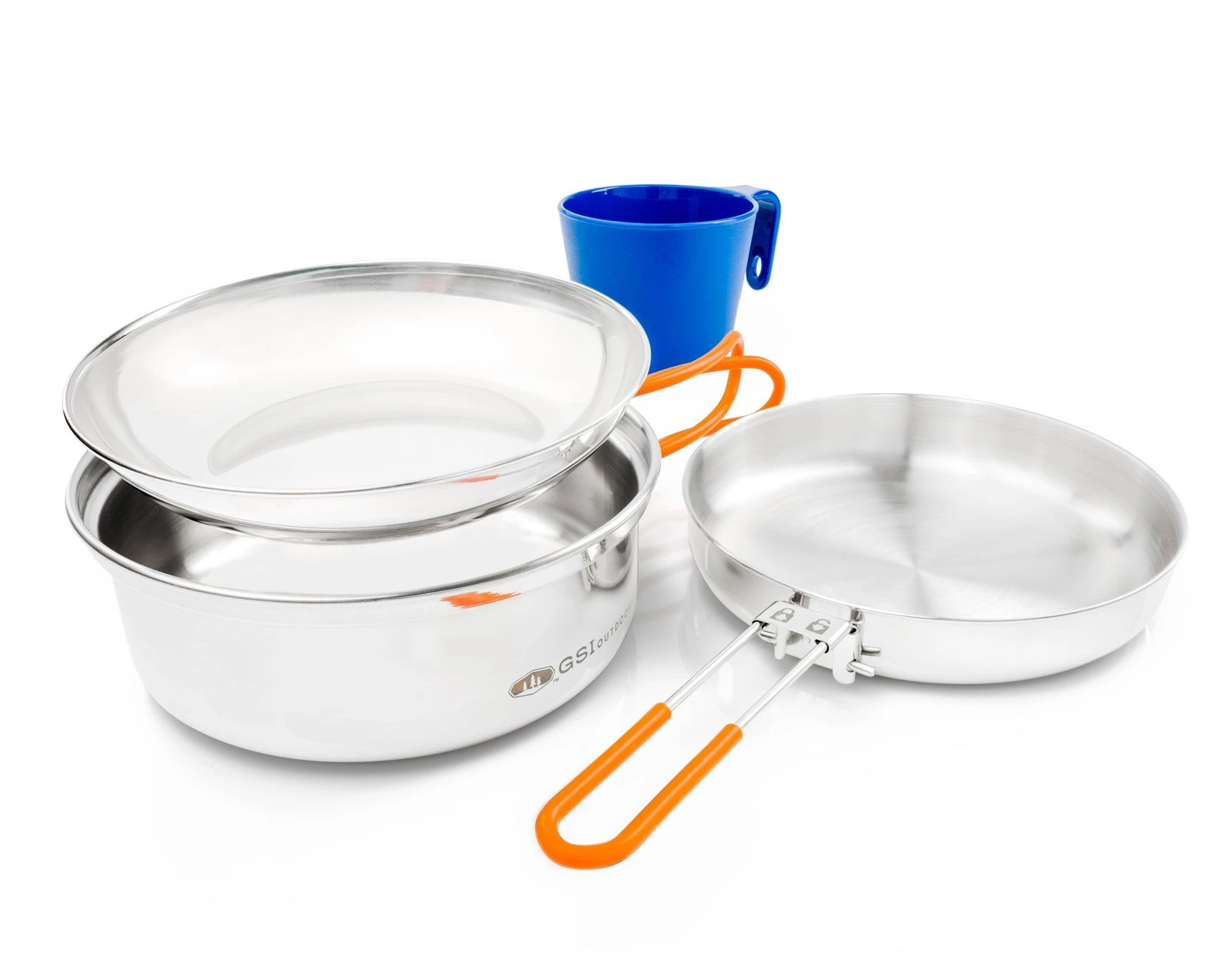 GSI OUTDOORS Trauku komplekts Glacier Stainless