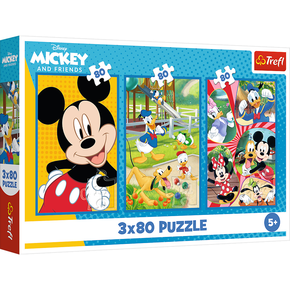 TREFL DISNEY MICKEY MOUSE Pužļu komplekts