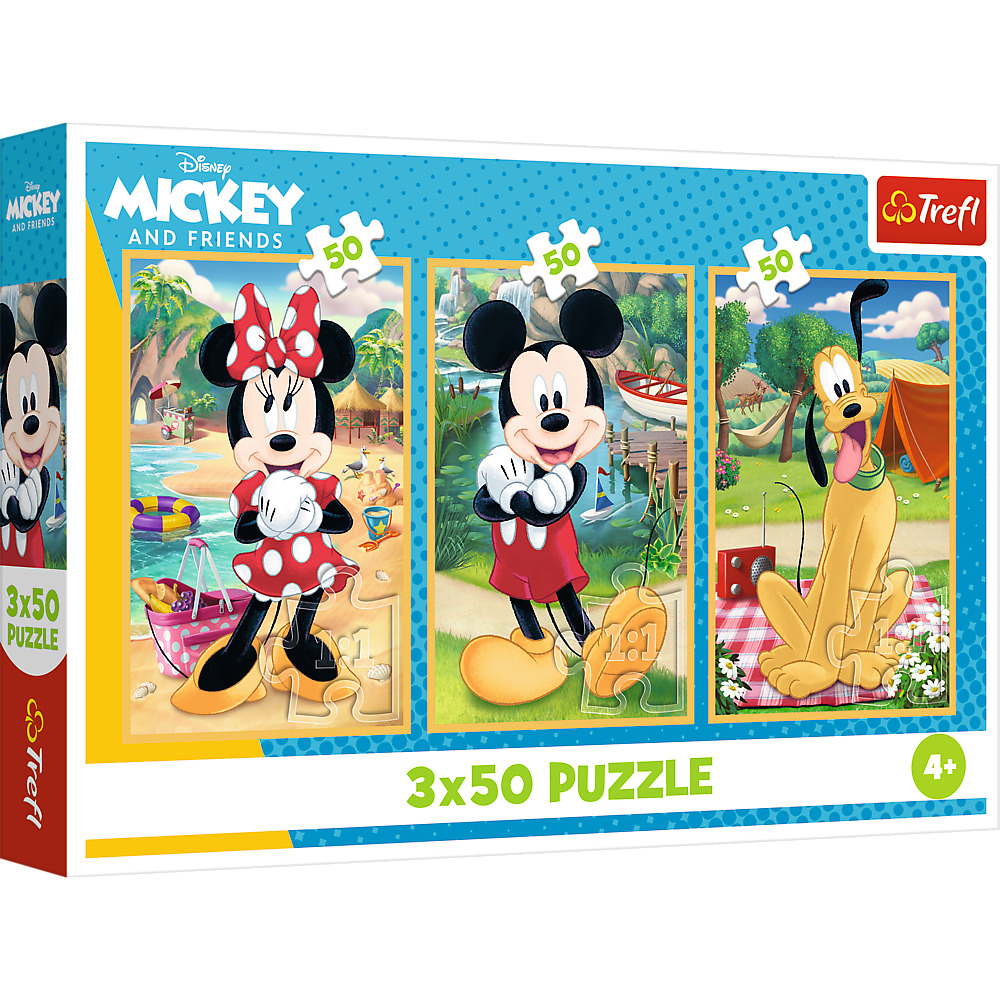 TREFL DISNEY MICKEY MOUSE Pužļu komplekts