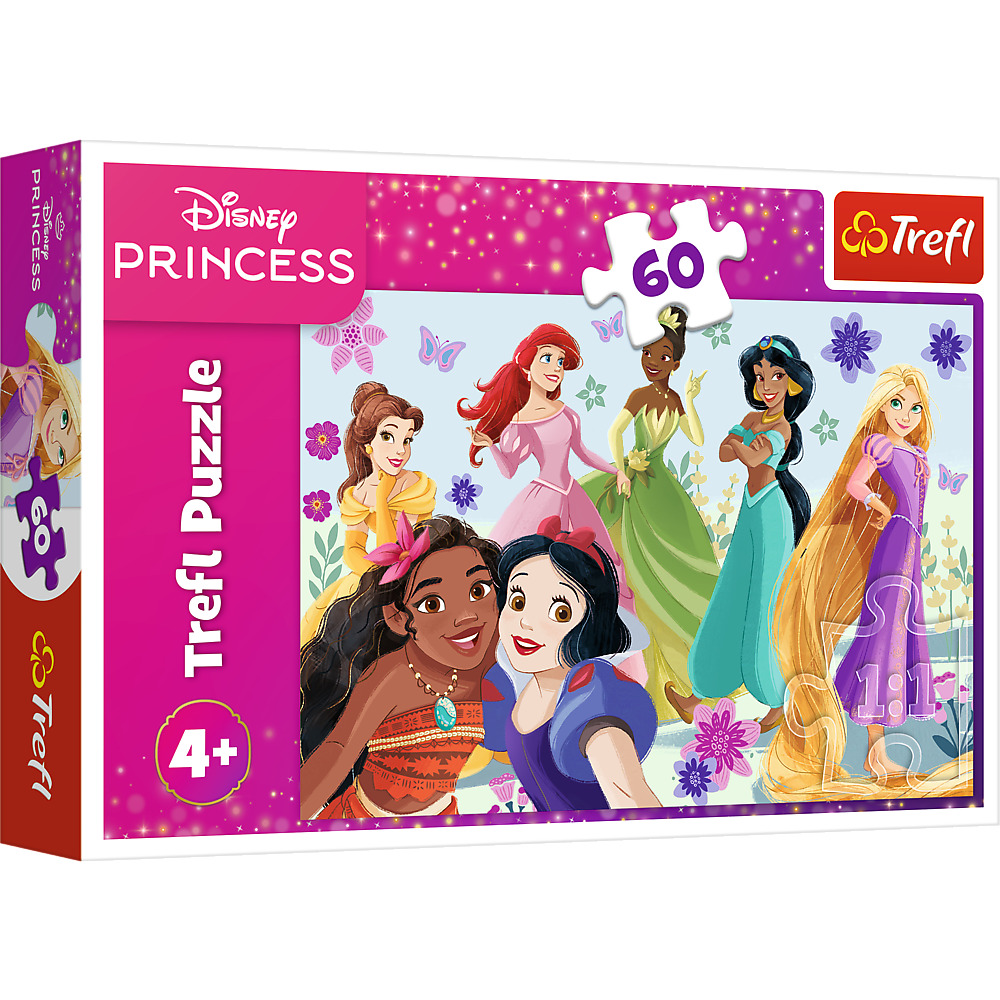 TREFL DISNEY PRINCESS Puzle Princeses, 60