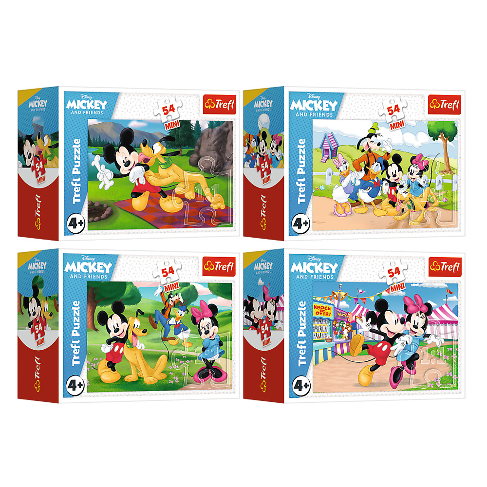 TREFL DISNEY Puzle Mini Mikijs, 54