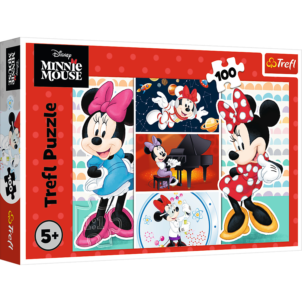 TREFL DISNEY Puzle Minija-pele, 100 gab