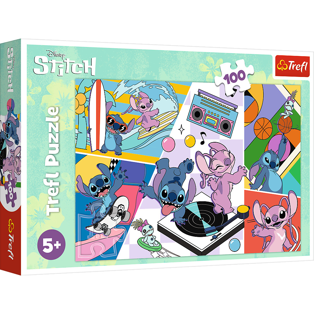 TREFL DISNEY STITCH Puzle, 100 gab