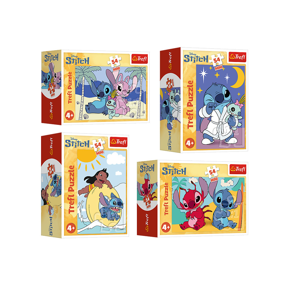 TREFL DISNEY STITCH Puzle Mini, 54