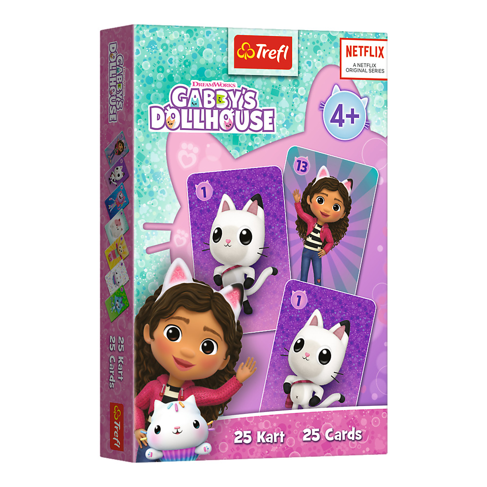 TREFL GABBY´S DOLLHOUSE Kāršu spēle |