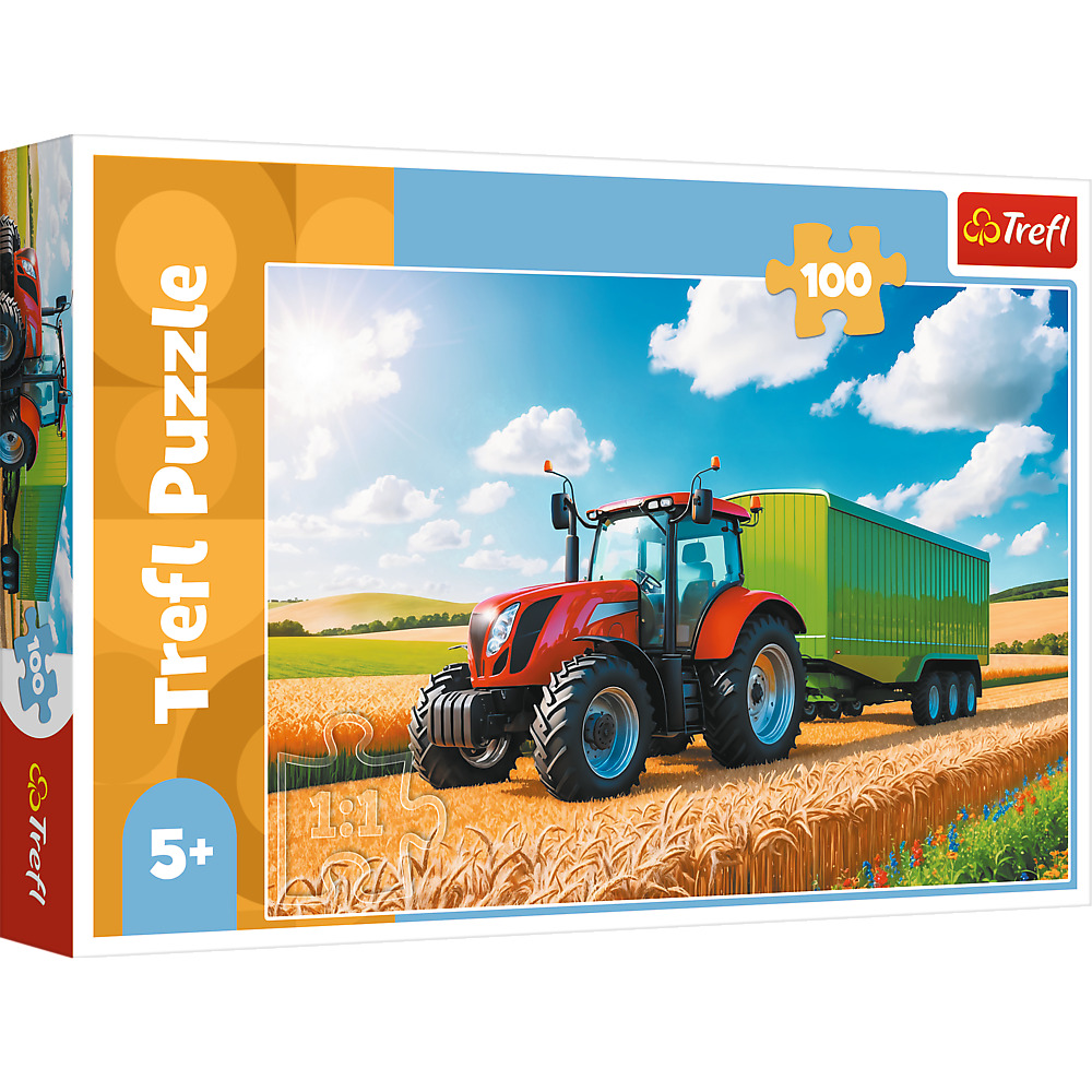 TREFL Puzle Lauksaimniecības tehnika - Traktors