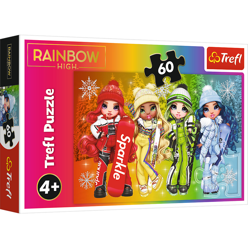 TREFL RAINBOW HIGH Puzle, 60 gab