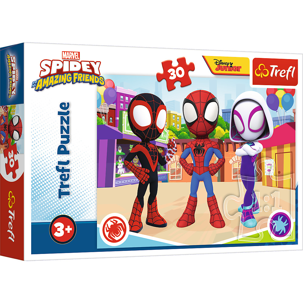 TREFL SPIDER-MAN Puzle Spidey, 30 gab
