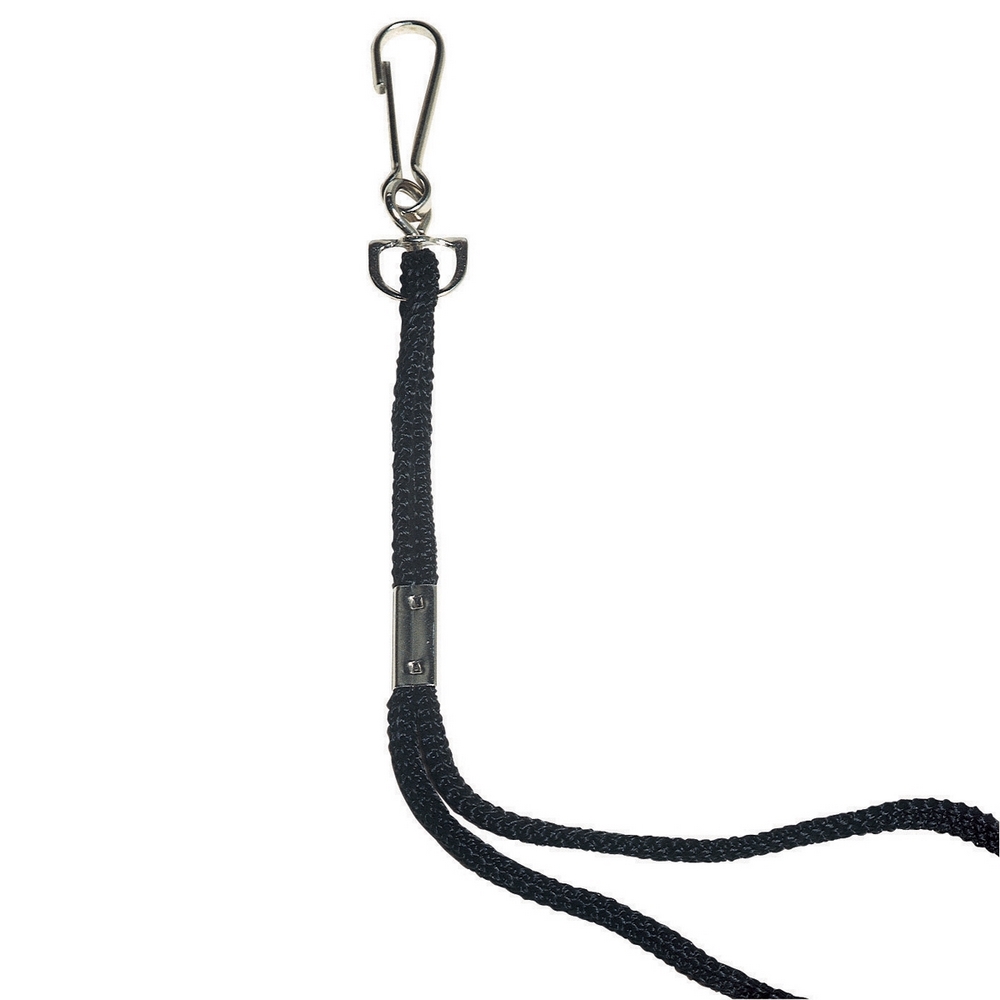 TREMBLAY Whistle cord black | 639TRCOR12
