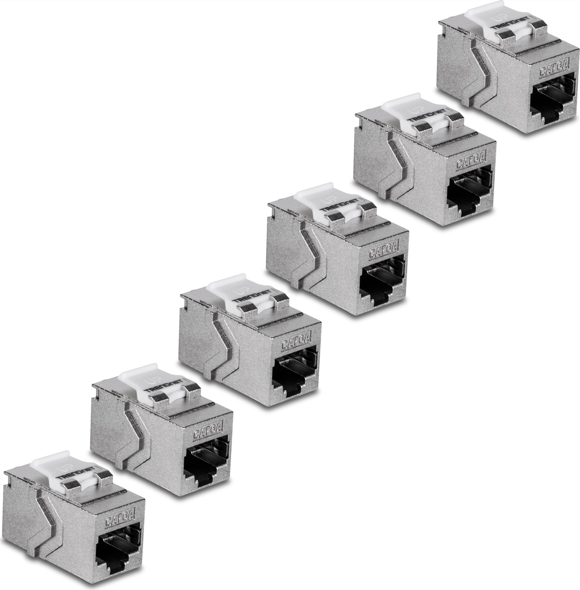 Trendnet Keystone-Inline Koppler 6er-Pack Cat6A |
