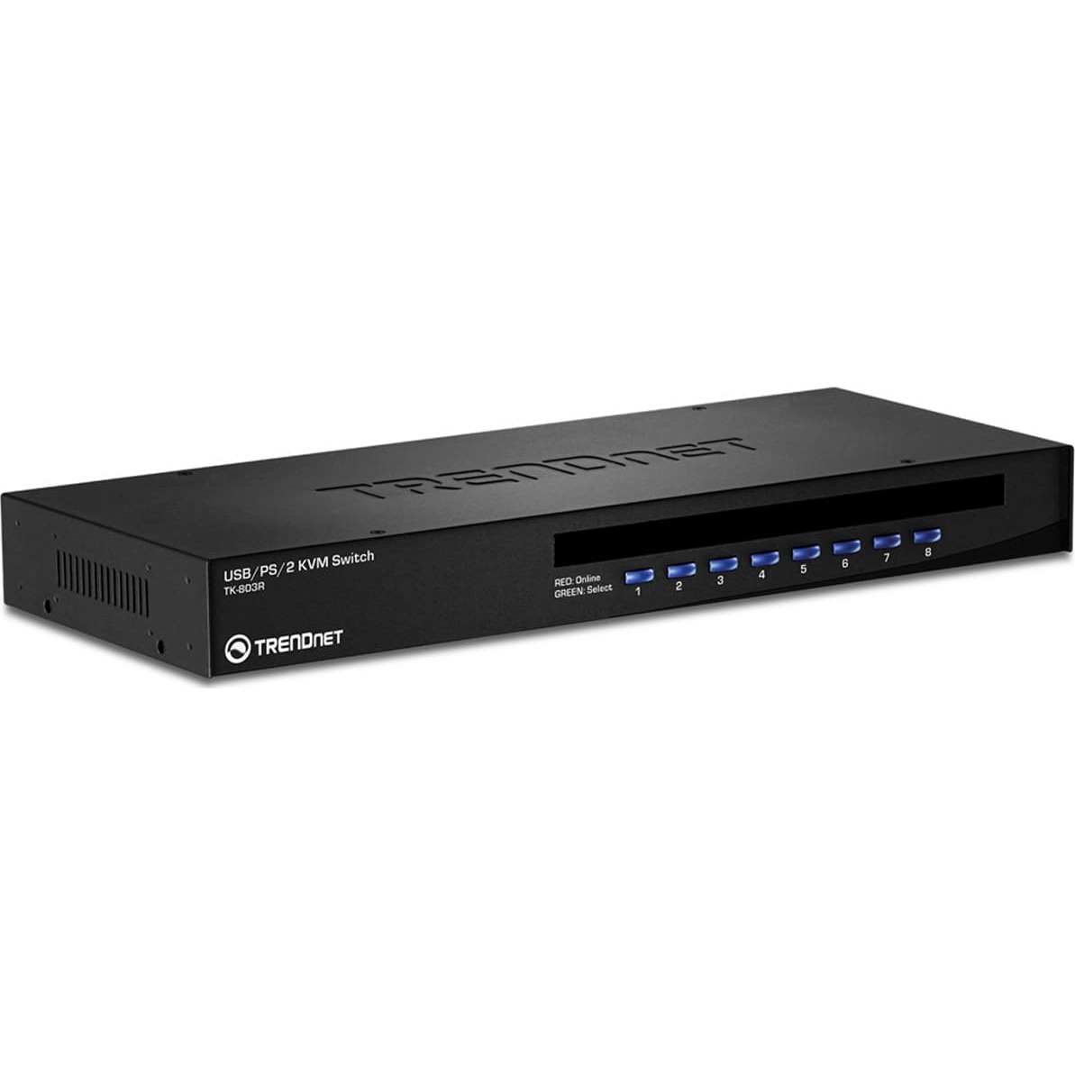 Slēdzis TRENDnet 8 PORTU KVM USB/PS2