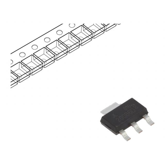 WEEN SEMICONDUCTORS Triac; 600V; 0.8A