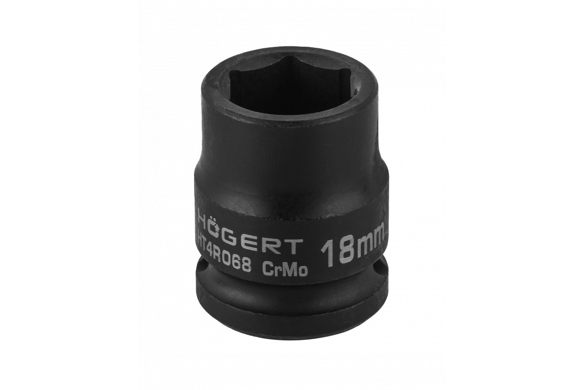 Trieciena muciņa 18 mm, 1/2`, CrMo