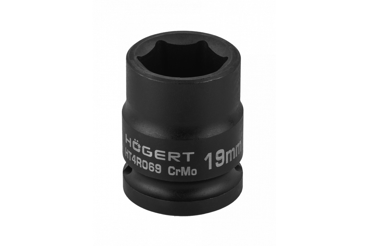 Trieciena muciņa 19 mm, 1/2`, CrMo