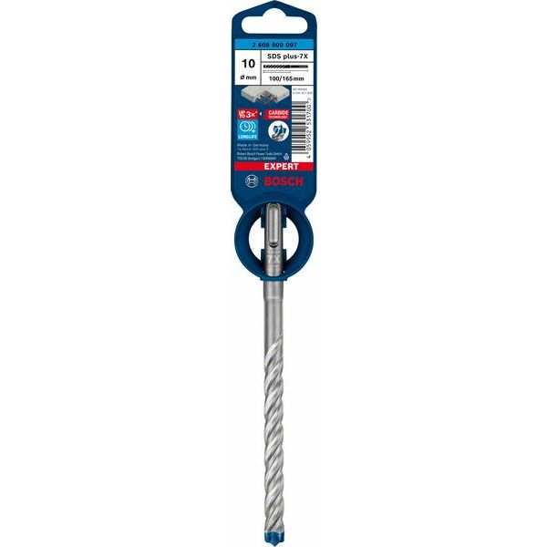 BOSCH Triecienurbis SDS plus-7X 10x100x165mm, 1