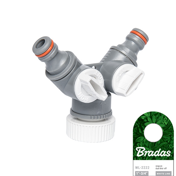 BRADAS Trīsdaļīgs konektors WHITE LINE ar