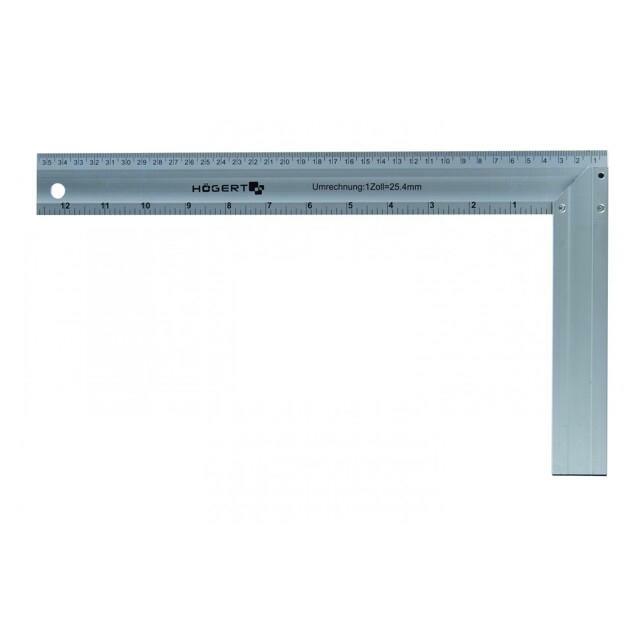 HÖGERT TECHNIK Try square; 250x190mm |