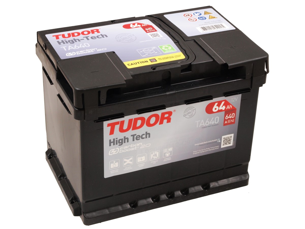 TUDOR HIGH-TECH TA640 12V 64Ah 640A(EN)