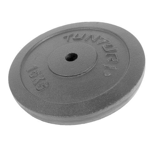 Tunturi Svaru disks 15kg, Melns (14TUSCL098)