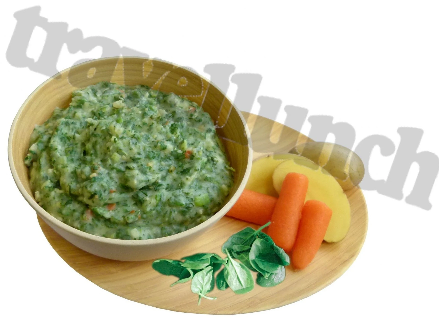TRAVELLUNCH Tūristu pārtika SPINACH MASHED POTATOES