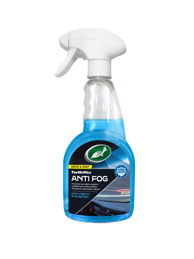 Turtle Wax līdzeklis pret stikla aizsvīšanu