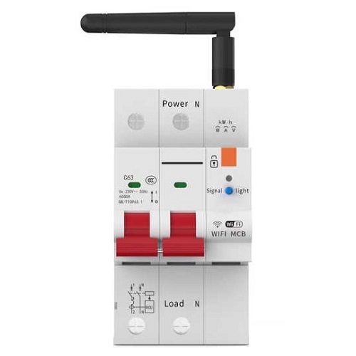 TUYA Smart Circuit Breaker, 1P+N, Wi-Fi